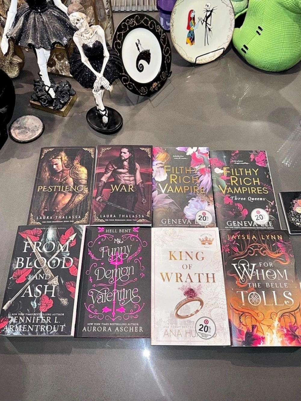 Lot of 7 Best Selling Paperback Romance Fantasy Books Some RARE 1st Editions